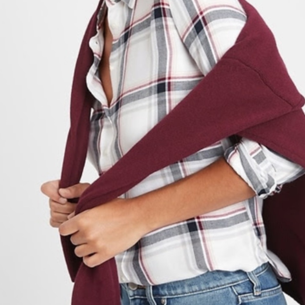 Banana Republic Dillon Classic Fit Flannel Shirt
